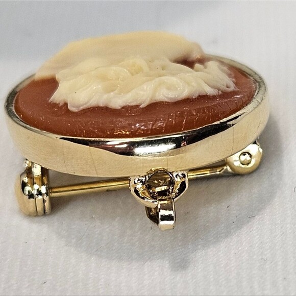 Cameo Brooch / Pendant Gold setting - Picture 10 of 11